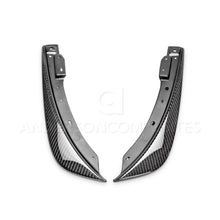 Load image into Gallery viewer, Anderson Composites 08-14 Challenger Carbon Fiber Front Bumper Canards (Pair) - AC-FBC0910DGCH-OE