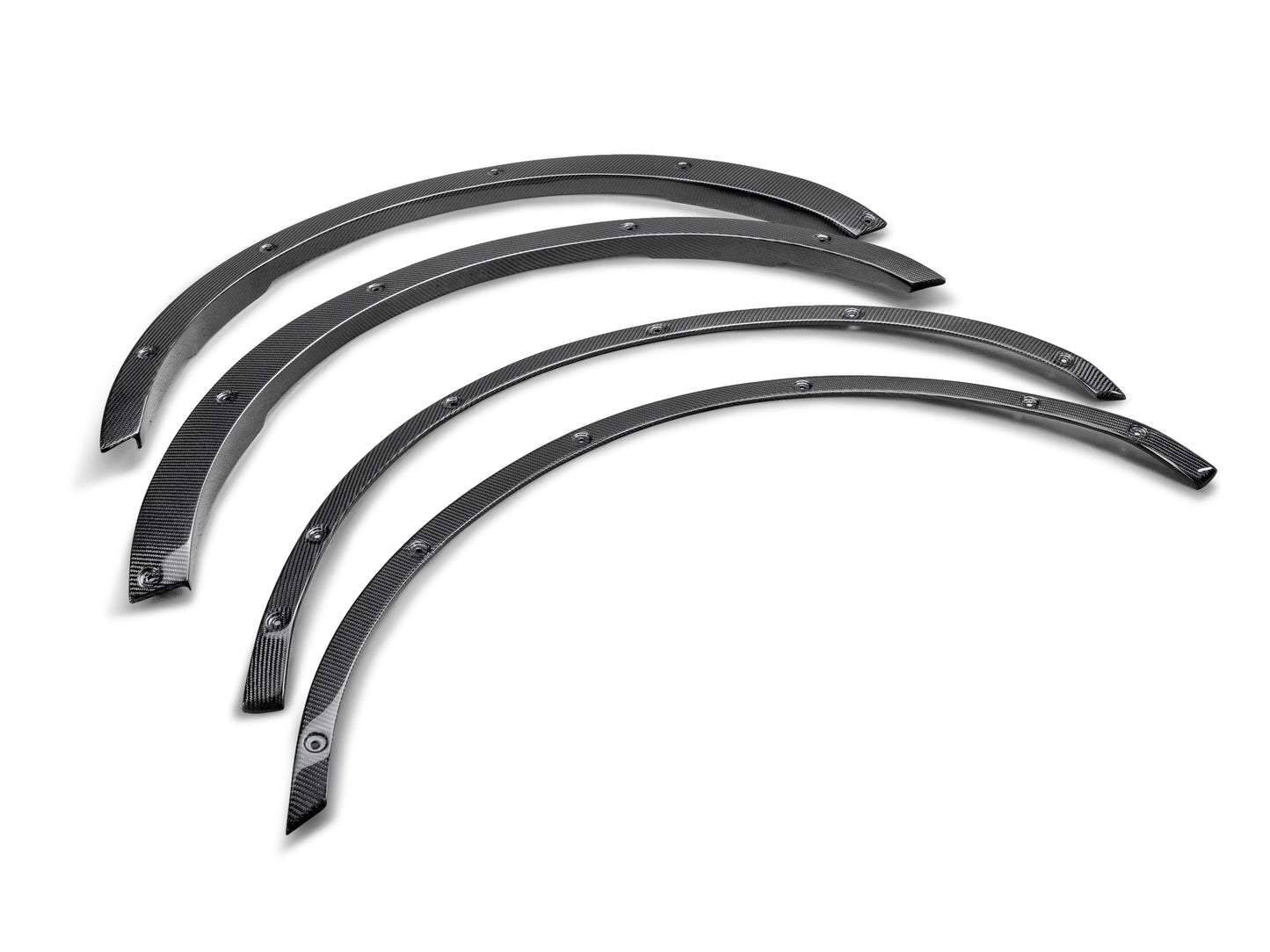 Anderson Composites 2021 - 2024 Ford Bronco Carbon Fiber Fender Flare Delete Kit - Front & Rear (2-door) - AC-FDL21FDBR2D