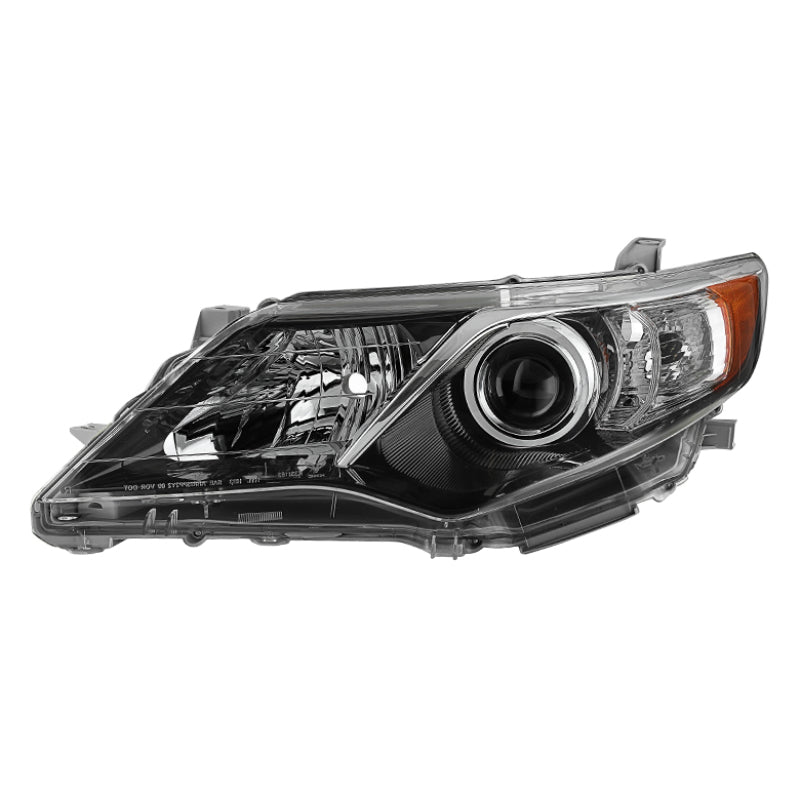 xTune Toyota Camry SE Models 2012-2014 Driver Side Headlight -OEM Black Left HD-JH-TCAM12-OE-BK-L SPYDER