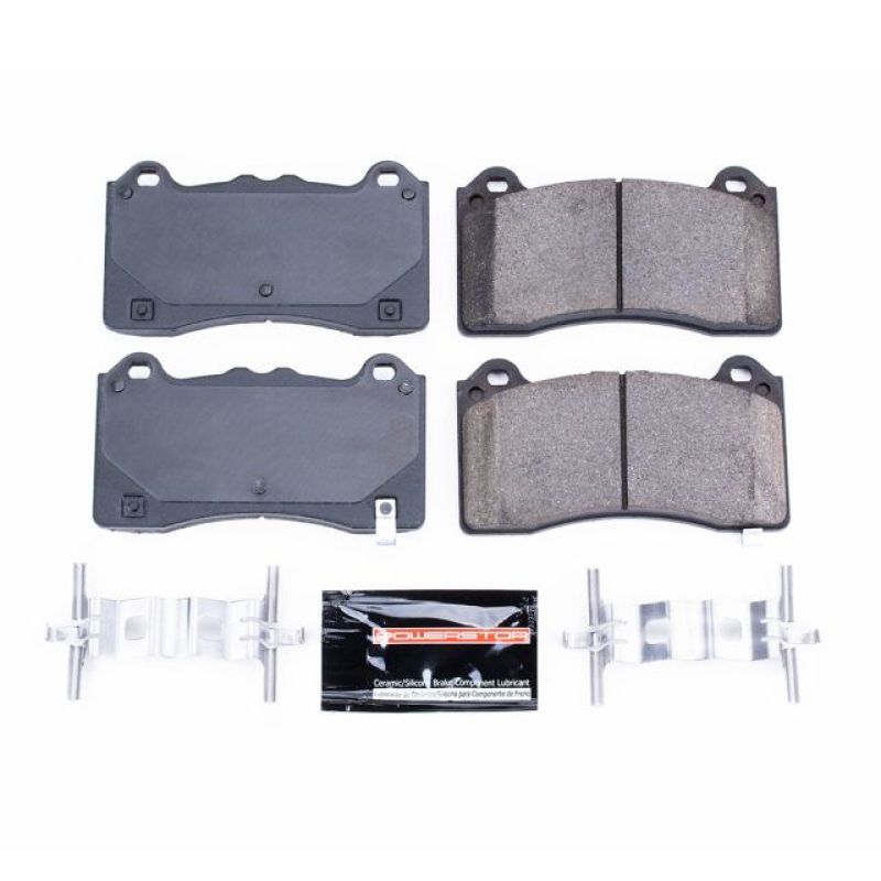 Power Stop 16-18 Ford Focus Front Z23 Evolution Sport Brake Pads w/Hardware PowerStop