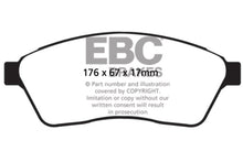 Load image into Gallery viewer, EBC YellowStuff Front Brake Pads - DP41859R