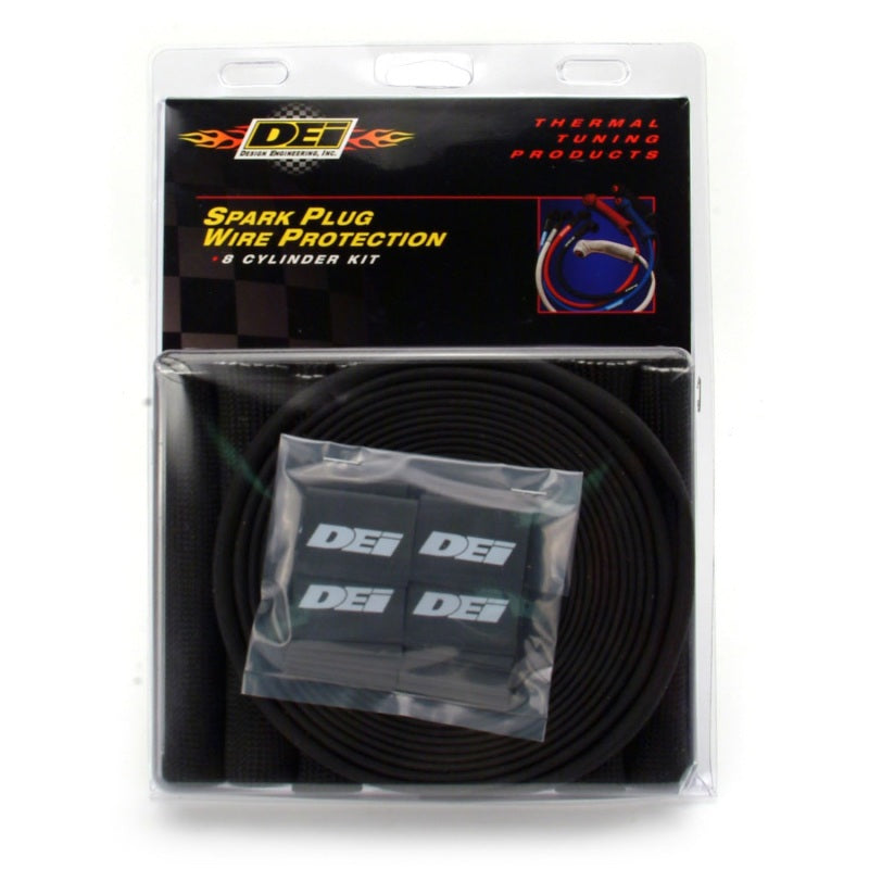 DEI Protect-A-Boot and Wire Kit 8 Cylinder - Black DEI