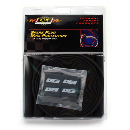 DEI Protect-A-Boot and Wire Kit 8 Cylinder - Black DEI
