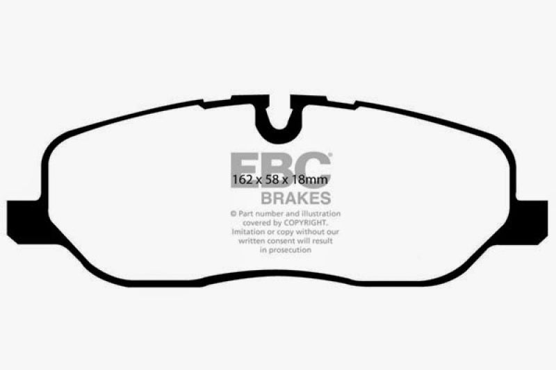 EBC Extra Duty Front Brake Pads - ED91541 EBC