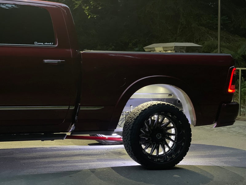 Wehrli 99-10 Ford / 94-22 RAM Univ RCLB/CCSB/ECSB 60in. Traction Bar Kit - WCFab Red - WCF100854-RED