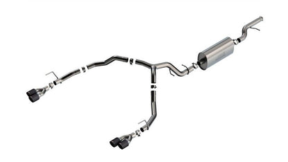 Borla 2021-2023 Chevrolet Tahoe Premier Cat-Back Exhaust System Touring Part 140856CF Borla