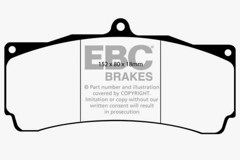 EBC RedStuff Brake Pads - DP3006C EBC