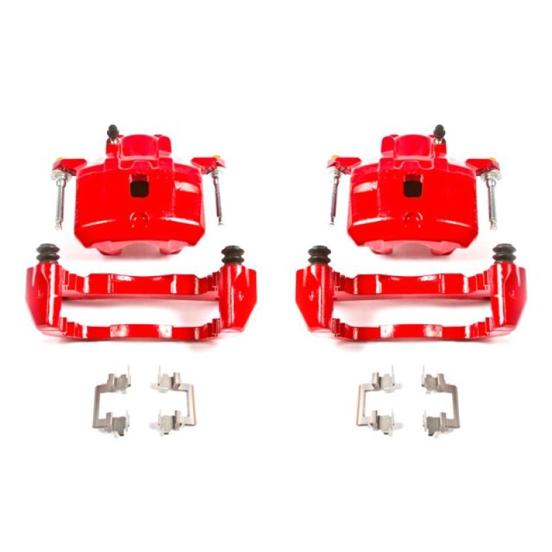 Power Stop 01-05 Chrysler Sebring Front Red Calipers w/Brackets - Pair PowerStop