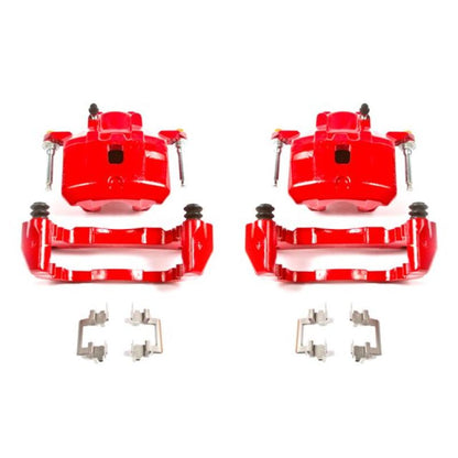 Power Stop 01-05 Chrysler Sebring Front Red Calipers w/Brackets - Pair PowerStop