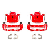 Power Stop 01-05 Chrysler Sebring Front Red Calipers w/Brackets - Pair