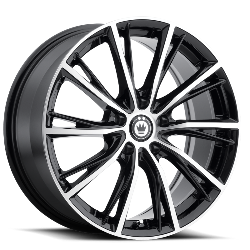 Konig Impression 18x8 5x108 ET40 Gloss Black w/ Machined Face