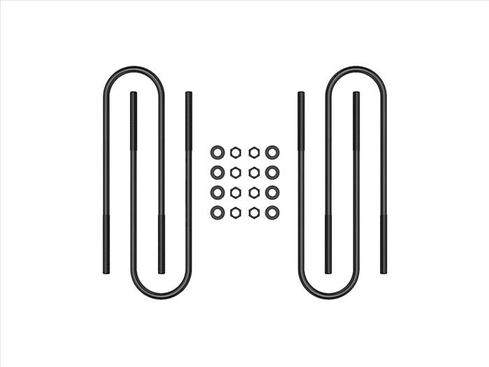 ICON 99-10 Ford F-250/F-350 Super Duty Dually/03-12 Ram HD 15in U-Bolt Kit