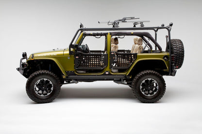 Body Armor 4x4 07-18 Jeep Wrangler JK 4 Door Cargo Roof Rack Box 2 Of 2 Body Armor 4x4