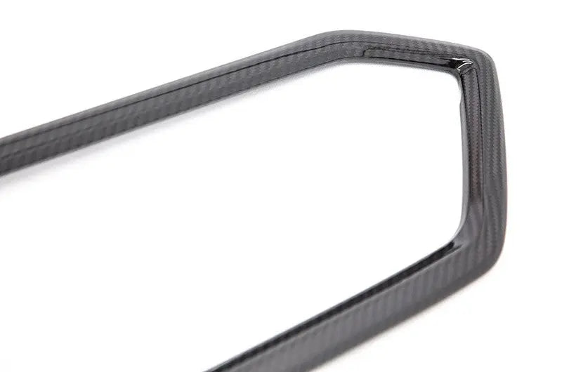 OLM LE Dry Carbon Fiber Grille Garnish (Outer) - 2018-2021 Subaru WRX / STI
