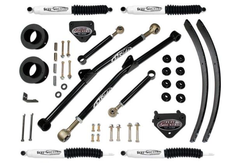 Tuff Country 94-99 Dodge Ram 3500 4x4 3in Long Arm Lift Kit w/ Shocks (SX8000)