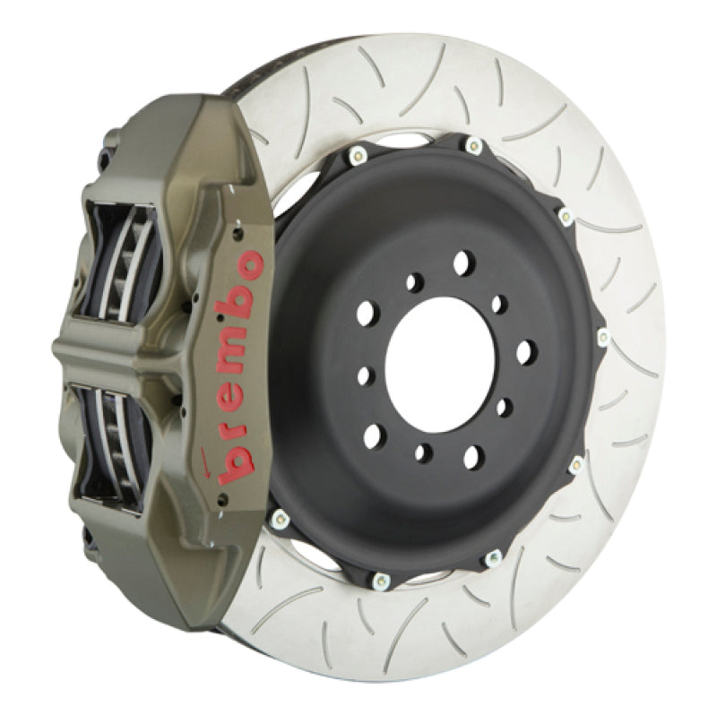 Brembo 95-98 993 C4S/993 Turbo PISTA Front Race BBK 6 Pist Billet380x32x53a 2pc Rotor T3-Clear HA Brembo