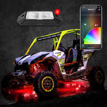 Load image into Gallery viewer, XK Glow Rock Light Advanced Kit w/ Dual-Mode Dash Mount Controller 8pc 6W LED