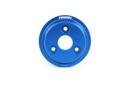 Perrin 2020+ Subaru Forester / Crosstrek Lightweight Water Pump Pulley - Blue Perrin Performance