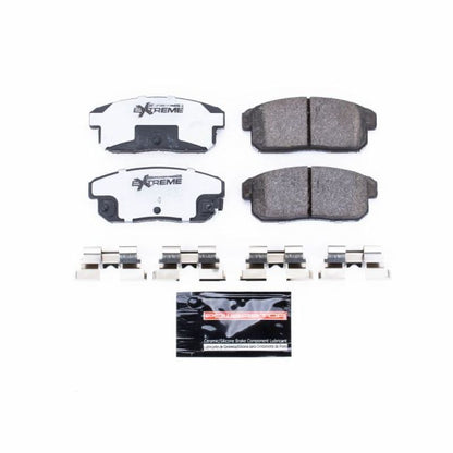 Power Stop 01-02 Infiniti G20 Rear Z26 Extreme Street Brake Pads w/Hardware PowerStop