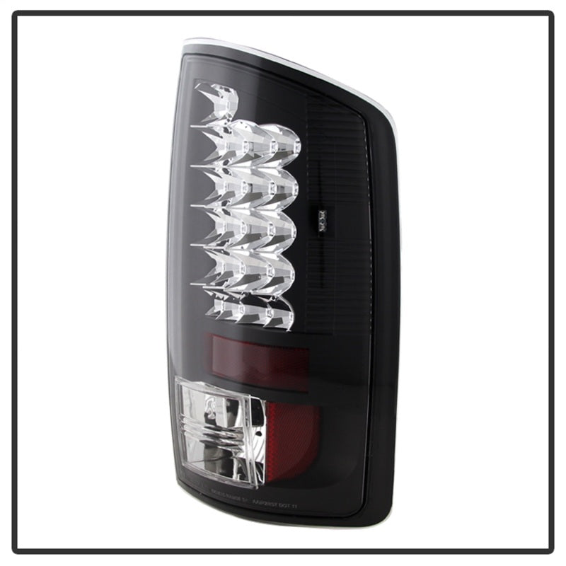 Spyder Dodge Ram 07-08 1500/Ram 07-09 2500/3500 LED Tail Lights Black ALT-YD-DRAM06-LED-BK SPYDER