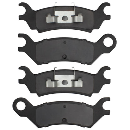 R1 Rear Semi-Metallic Brake Pads 1986-1987 Mazda 626 - 2311-0361-00