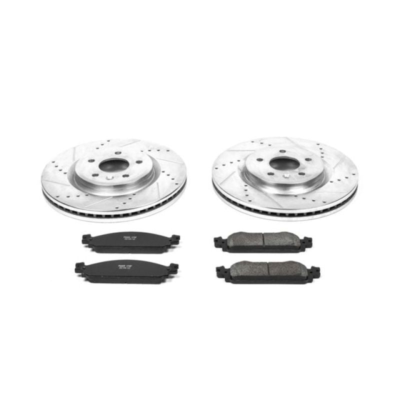 Power Stop 09-11 Ford Flex Front Z23 Evolution Sport Brake Kit PowerStop