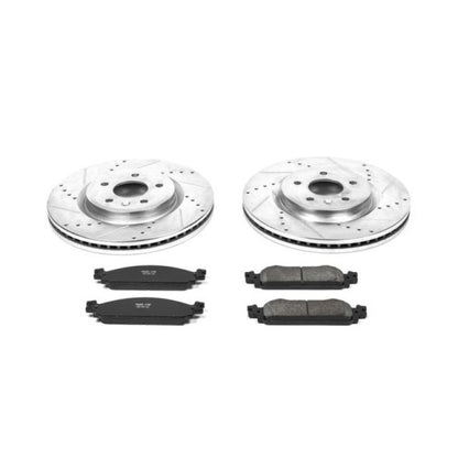 Power Stop 09-11 Ford Flex Front Z23 Evolution Sport Brake Kit PowerStop