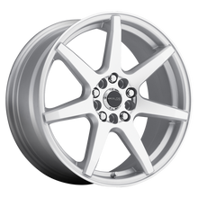 Load image into Gallery viewer, Raceline 131S Evo 16x7in / 5x112/5x120 BP / 20mm Offset / 74.1mm Bore - Silver &amp; Machined Wheel