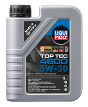 Load image into Gallery viewer, LIQUI MOLY 20L Top Tec 4600 Motor Oil 5W-30