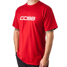 Load image into Gallery viewer, COBB Tuning Logo Mens T-Shirt (Red) - Medium CO-REDCOBB-MED