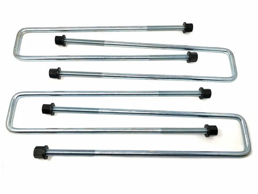 Tuff Country Rear Axle U-Bolts – 1994–2002 Dodge Ram 2500 4WD w/Contact Overloads & 5.5" Blocks (37755)