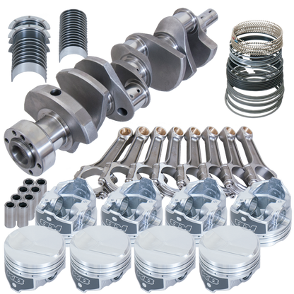 Eagle Chevy 454 1Pc 4.000in Crank 6.135in I-Beam Rods 25.5cc Dome 4.310in Pistons Rotating Assembly