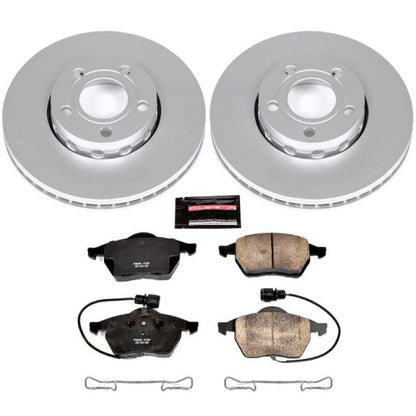 Power Stop 95-97 Audi A6 Front Z23 Evolution Sport Coated Brake Kit PowerStop