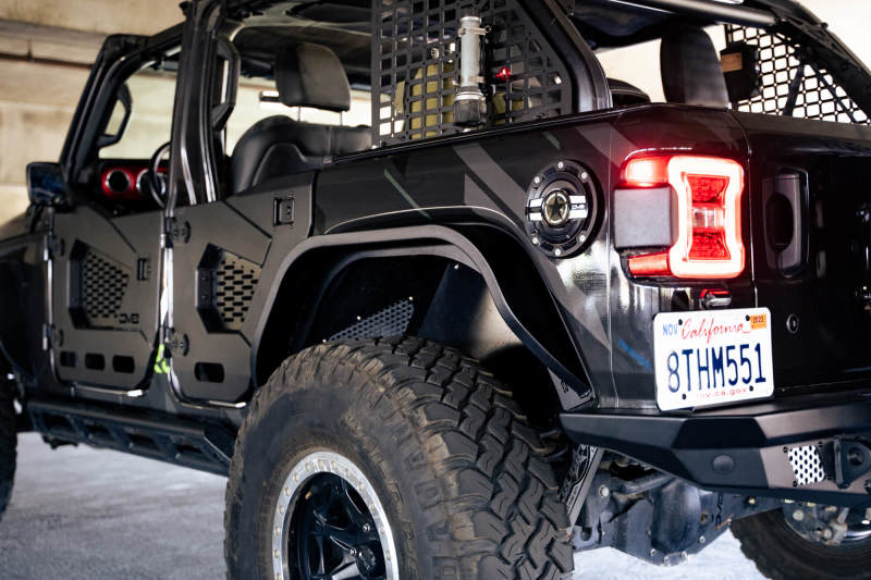 DV8 Offroad 18-25 Jeep Wrangler JL Slim Fender Flares FDJL-07