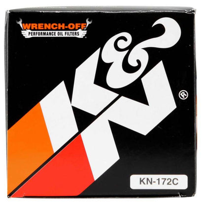 K&N Oil Filter Powersports Canister Chrome K&N Engineering