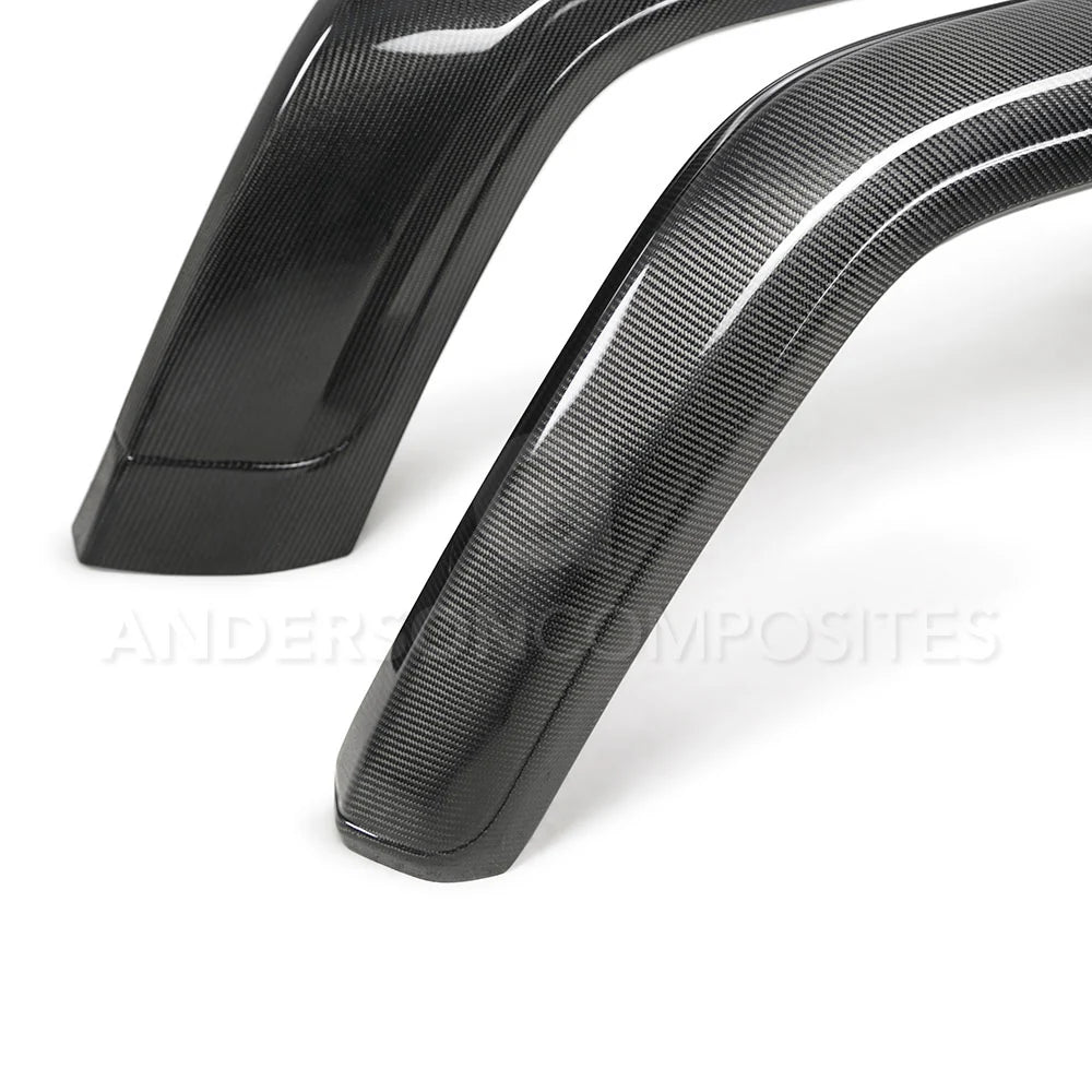 Anderson Composites 20-23 Jeep Gladiator (JT) Carbon Rear Fender Flares AC-FLR19JPJT-R