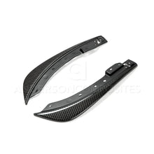 Load image into Gallery viewer, Anderson Composites 08-14 Challenger Carbon Fiber Front Bumper Canards (Pair) - AC-FBC0910DGCH-OE