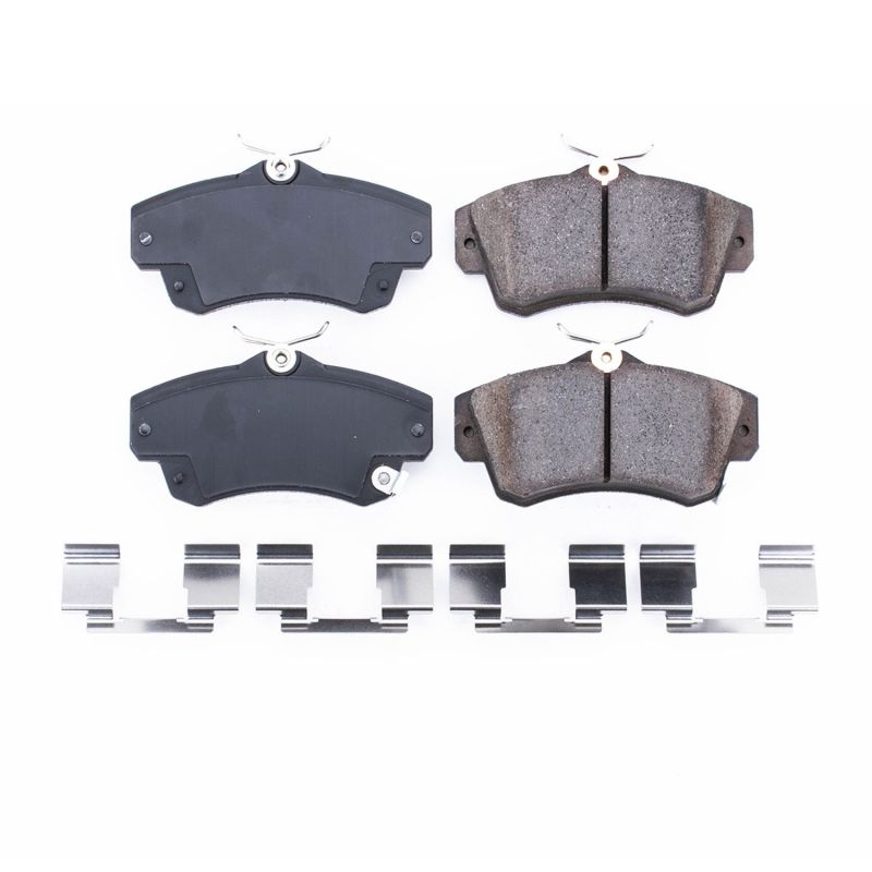 Power Stop 01-10 Chrysler PT Cruiser Front Z17 Evolution Ceramic Brake Pads w/Hardware PowerStop