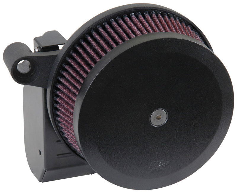 K&N 17-18 Harley Davidson Road Glide Hammer Black Street Metal Intake System K&N Engineering
