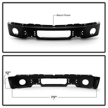 Load image into Gallery viewer, Spyder Ford F150 09-14 w/Fog Light Hole Front Bumper - Black (OEM # 9L3Z17757DPTM)