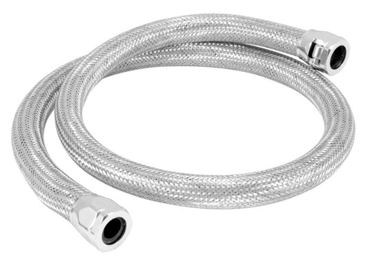 Spectre Heater Hose Kit Heater Stainless Steel Flex 5/8 in 4' Chrome - 39698