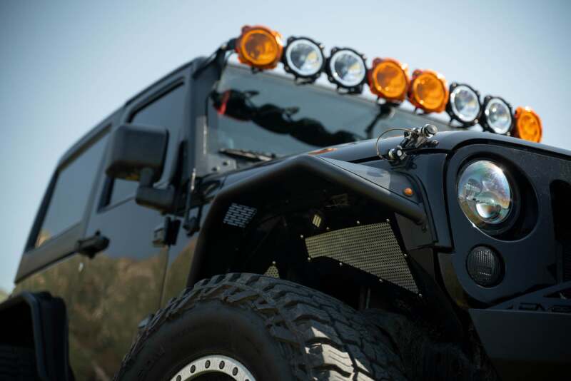 DV8 Offroad 07-18 Jeep Wrangler JK Slim Fender Flares