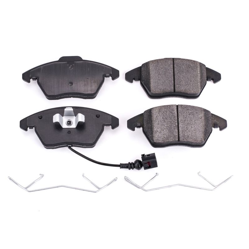 Power Stop 06-13 Audi A3 Front Z17 Evolution Ceramic Brake Pads w/Hardware PowerStop
