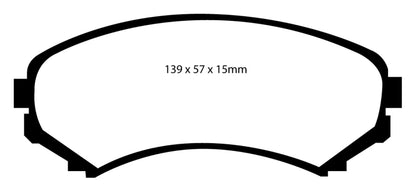 EBC Ultimax2 Front Brake Pads - UD550 EBC