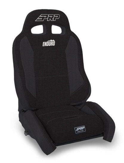 PRP EnduroCrawl Reclining Suspension Seat (Passenger Side) - Black Tweed