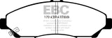 EBC Ultimax2 Front Brake Pads - UD1378