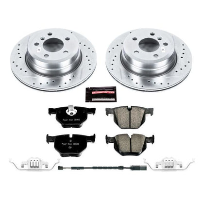 Power Stop 16-18 BMW X5 Rear Z23 Evolution Sport Brake Kit PowerStop