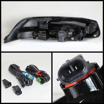 Spyder Honda Civic 2012-2013 2Dr/Coupe OEM Fog Light W/Switch- Clear FL-HC2012-2D-C SPYDER