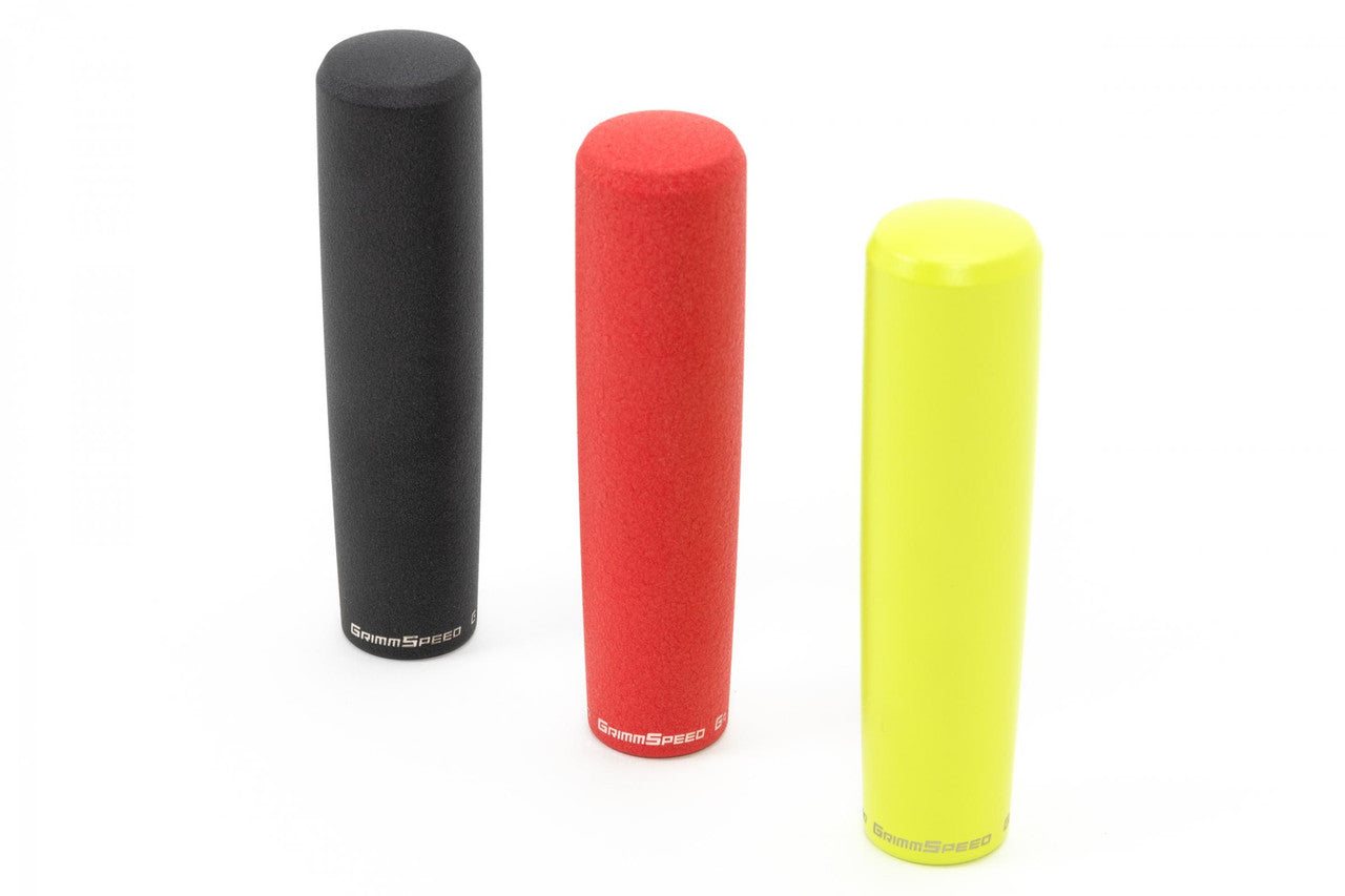 GrimmSpeed Tallboy Shift Knob Aluminum Black - M12x1.25