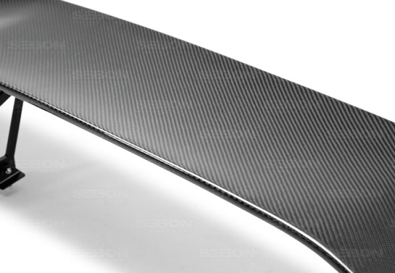 Seibon Universal Carbon Fiber GT Wing, 59.375-Inch Wide - GTWING-1